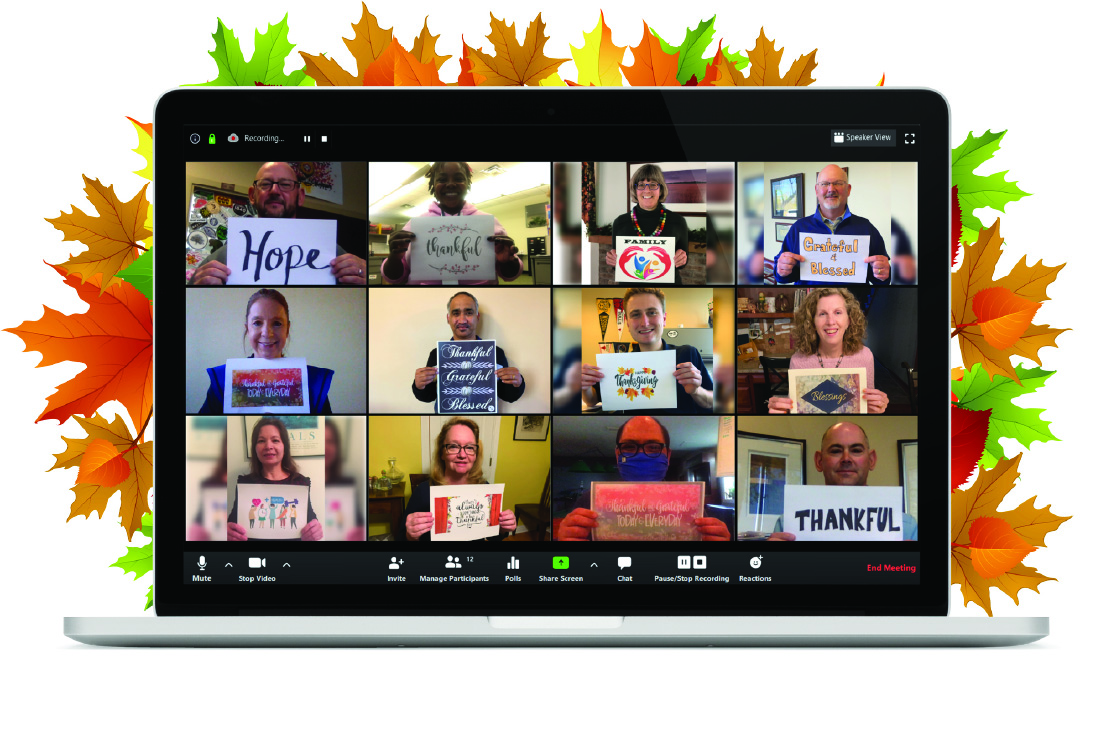 Thanksgiving email