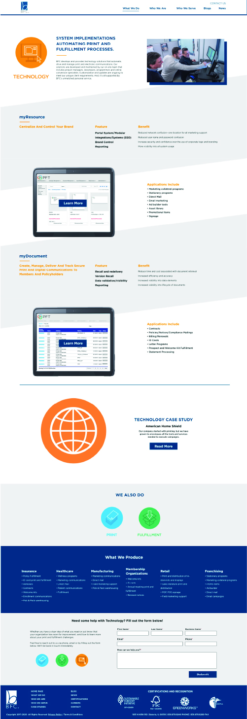 bfc website