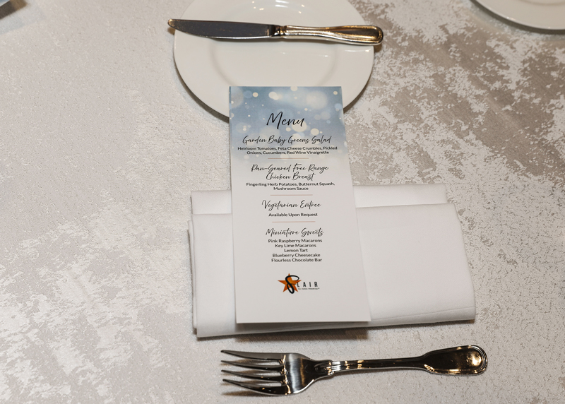 FLAIR Menu Cards