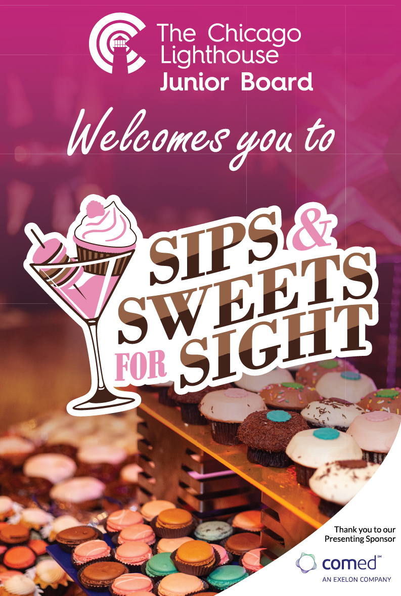 Sips and Sweets Welcome Poster