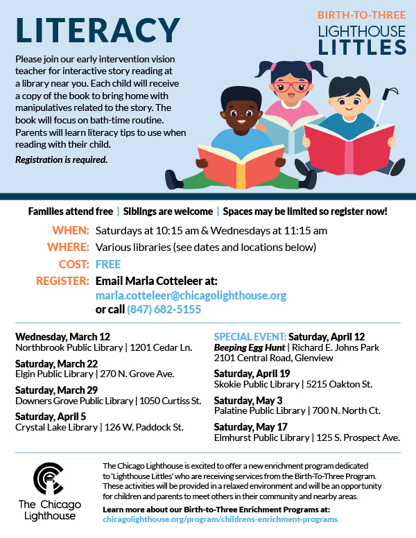 literacy flyer