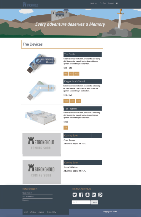 Stronghold website