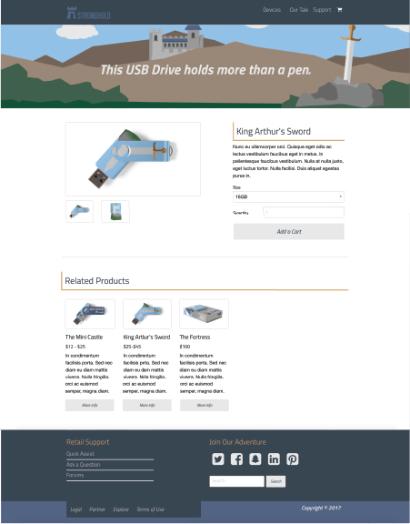 Stronghold website