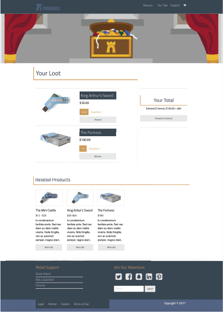 Stronghold website