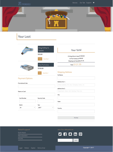 Stronghold website
