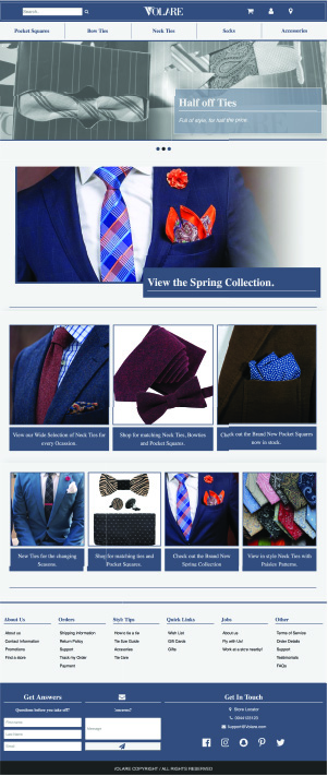 Volare website