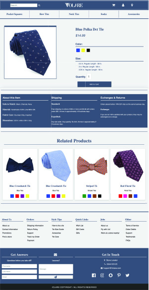 Volare website