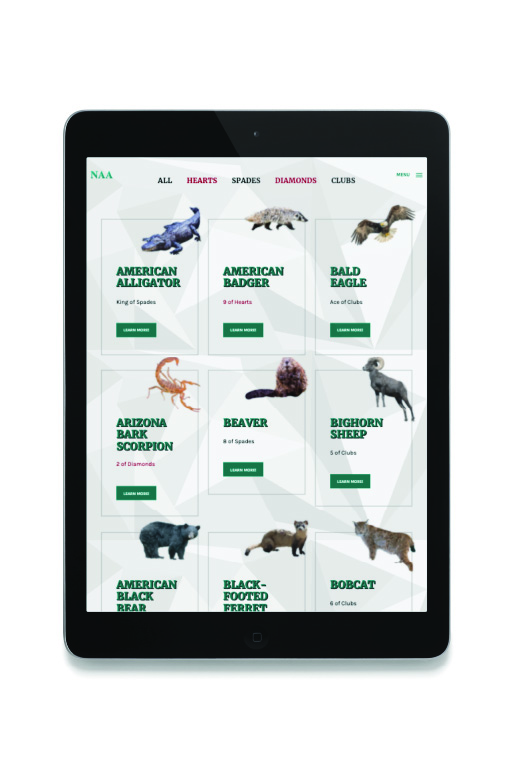 North American Animals Index