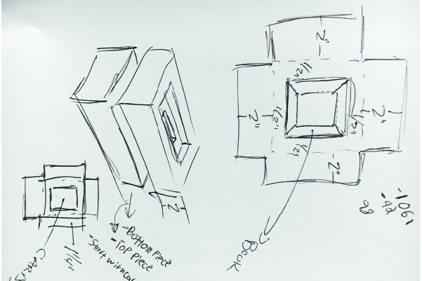 Airborne Packaging Sketch